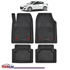 Covorase Auto TeamCar&amp;reg; Tip Tavita Compatibile Mazda 3 Generatia II (2009&amp;ndash;2013) Negru Material Rezistent foto