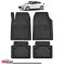 Covorase Auto TeamCar&reg; Tip Tavita Compatibile Mazda 3 Generatia II (2009&ndash;2013) Negru Material Rezistent