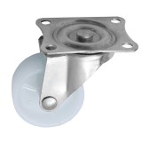 Cumpara ieftin Set 4 x Roata mobila cu rulment din plastic, &Oslash; 36 mm, placa 38 x 45 mm