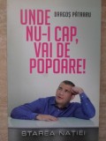 Unde nu-i cap, vai de popoare! - Dragos Patraru, Litera, 2017, Politica, Paperback, 230 pagini