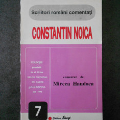 MIRCEA HANDOCA - CONSTANTIN NOICA