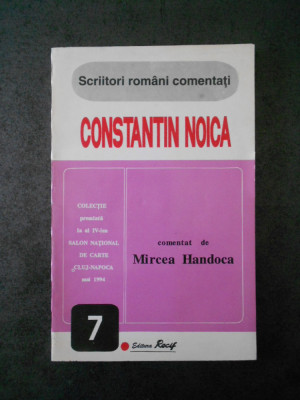 MIRCEA HANDOCA - CONSTANTIN NOICA foto