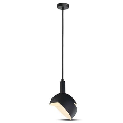 Pendul tavan soclu e14 - negru foto