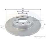 Disc frana OPEL CORSA C (F08, F68) (2000 - 2009) COMLINE ADC1114