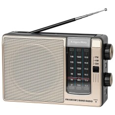 Radio portabil analog AM /FM /SW 3W 205x63.2x130mm Kruger&amp;atz KM0830