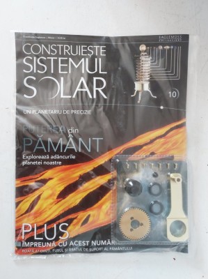 Revista Construieste sistemul solar, numarul 10, nedesfacut / sigilat, astronomie planetariu foto