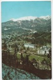 CPI B 11018 CARTE POSTALA - SINAIA. VEDERE SPRE MUNTII BUCEGI, RPR, Circulata, Fotografie
