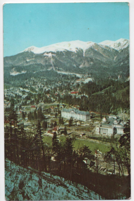 CPI B 11018 CARTE POSTALA - SINAIA. VEDERE SPRE MUNTII BUCEGI, RPR