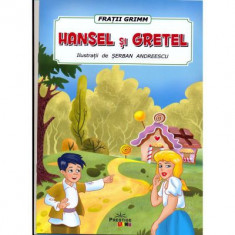 Hansel si Gretel ilustrata A4 - Fratii Grimm