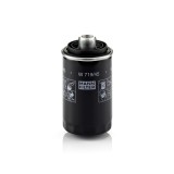 Filtru Ulei Mann-Filter W719/45, Inaltime 143mm, Filet M27x1.5, Supapa Bypass 2.5 Bar