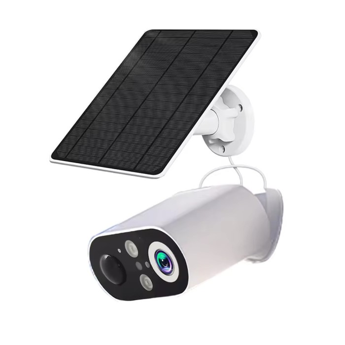 Camera de Supraveghere 4G, TSS-D201, 3MP Full HD, cu Panou Solar, Bullet