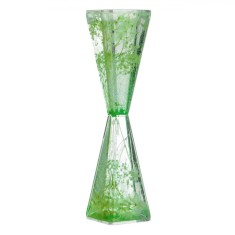 Clepsidră cu Apă, Model Romatic, Culori Multicolor, Dimensiuni 4.5x4.5x19cm foto