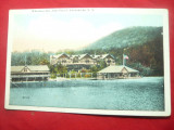 Ilustrata color SUA inc.sec.XX -Hotel Whiteface Inn Lake Placid New York
