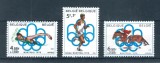 Belgia 1976 - Jocurile Olimpice, sport, serie neuzata