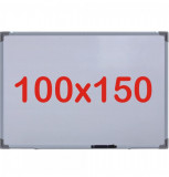 Tabla alba magnetica, 100x150 cm Premium (7 ani Garantie)