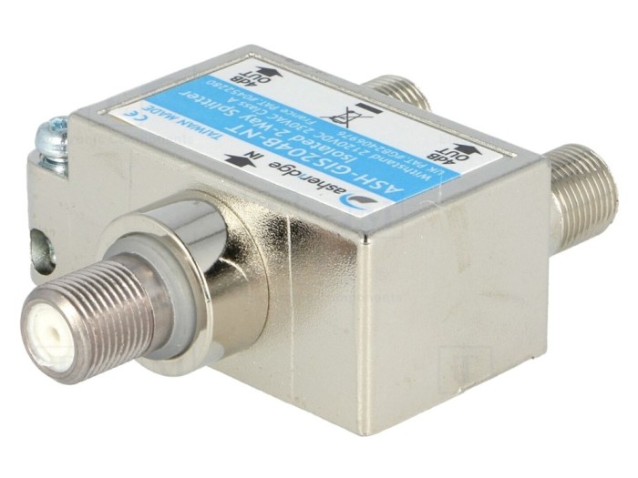 Splitter galvanic F mamă x2