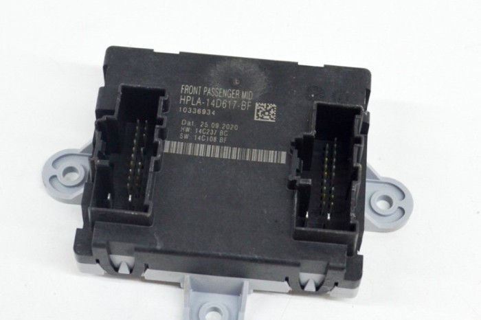 Modul de control ușă st&acirc;nga față JAGUAR F-PACE X761 2020 OEM: HPLA-14D617-BF,10336934,14C108BF,14C327BC 14038907