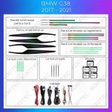 Set lumini ambientale BMW G38 2017-2021 cu trimuri si control din telefon