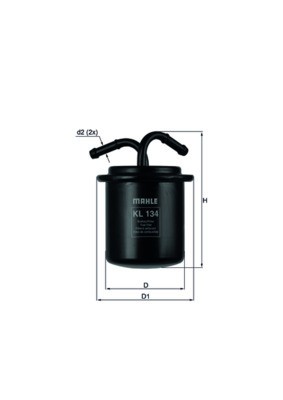 MAHLE KL 134 filtru combustibil