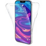 Husa de protectie flippy compatibila cu apple iphone 13 pro full tpu 360 transparent