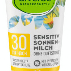 Alverde Naturkosmetik Loțiune protecție solară piele sensibilă, 200ml, Spf30