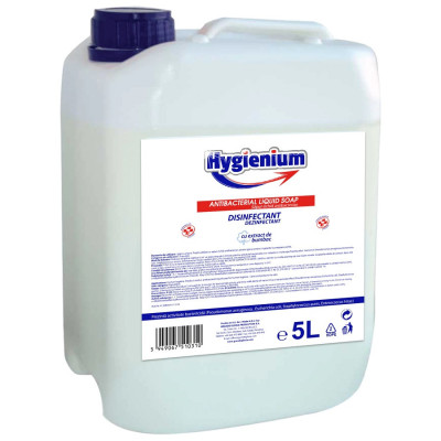 Detergent vase cu dezinfectant Hygienium, 5L foto