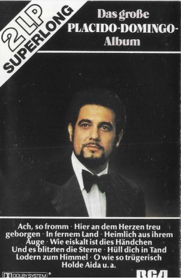 Casetă audio Placido Domingo &amp;ndash; Das Gro&amp;szlig;e Placido-Domingo-Album foto