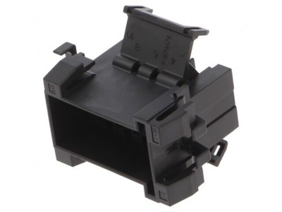 Conector cablu-cablu JPT tată 10 pini negru foto