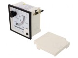 Ampermetru pe panou 0-800A Clasa 1.5 96x96mm