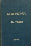 AGRONOMIA DEDICATA AGRICULTORILOR ROMANI - AL DE VRANYI - EDITIA 1893