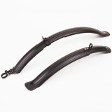 Set Aparatoare Noroi Bicicleta Hybrid Mudstop 700c/28&quot; 45mm Fata+Spate V-Brake