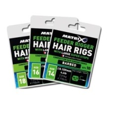Monturi Matrix Feeder Riggers Hair Rigs Size 16 foto