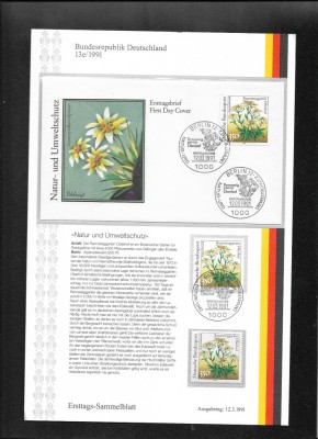 Germania FDC 13e.1991 foto