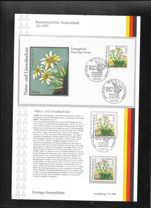 Germania FDC 13e.1991