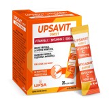 Upsavit Direct Vitamina C 1000mg, 20 plicuri orodispersabile, Upsa