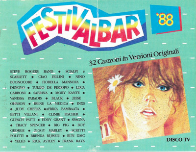 Caseta dubla Festival Bar - 1988 foto
