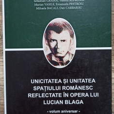 Unicitatea si unitatea spatiului romanesc reflectate in opera lui Lucian Blaga