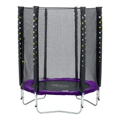 Set Trambulina Cu Plasa De Protectie Junior 140 Cm PLUM
