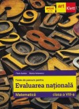 Evaluarea Nationala. Matematica - Clasa 8 - Teste de parcurs - ART KLETT