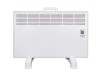 Convector electric iVigo Profesional EPK 500W, perete/pardoseala, termostat reglabil, IP24, alb