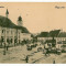 1731 - SIBIU, Market - old postcard - used - 1918