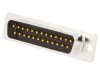 Mufă D-Sub 25 PIN Tată Cablu Negru Aurit