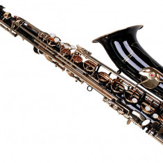 Saxofon Tenor NEGRU clape aurii Karl Glaser Saxophone Bb