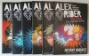 ALEX RIDER , THE GRAPHIC NOVEL by ANTHONY HOROWITZ ....AMRIT BIRDI , SET DE 6 VOLUME , BENZI DESENATE , 2020