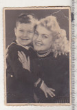 Bnk foto Actrita Mary Theodorescu cu fiul, Alb-Negru, Romania de la 1950, Portrete