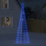 Lumina brad de Craciun cu tarusi 570 LED-uri, albastru, 300 cm GartenMobel Dekor, vidaXL