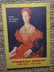 REVISTA MAGAZIN ISTORIC (IULIE, 1992) foto