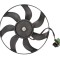 Ventilator, radiator OPEL ASTRA J GTC (2011 - 2016) TYC 825-0019
