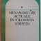 Metafore actuale in filosofia stiintei