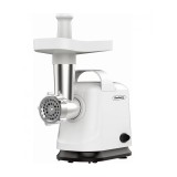 Masina de tocat carne cu accesoriu rosii Rosberg, 800 W, functie inversa, Alb